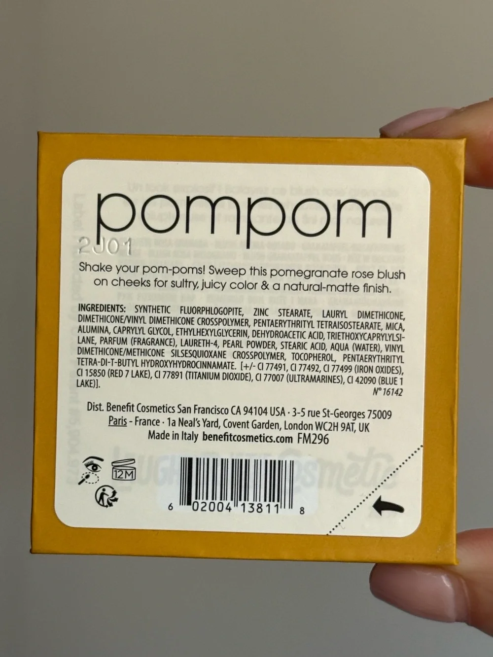Benefit Pom Pom Blush